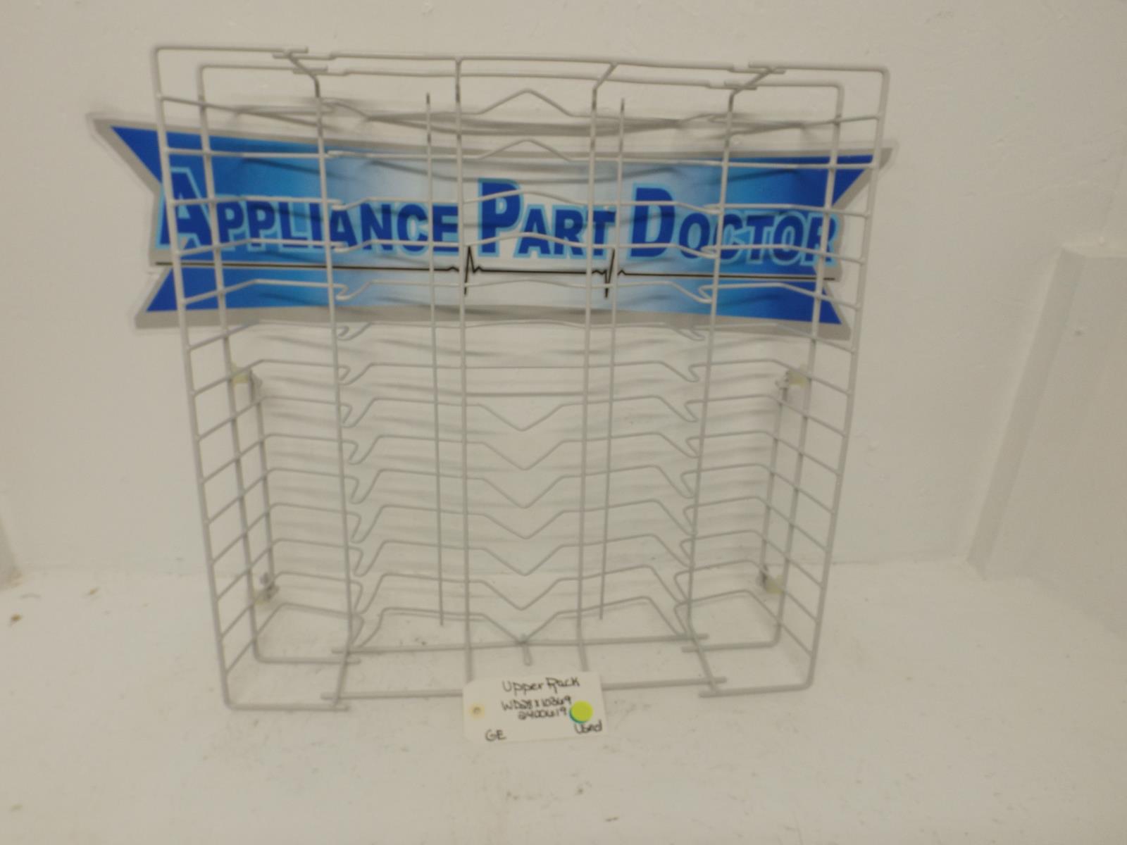 GE Dishwasher WD28X10369 2400619 Upper Rack Used GE Dishwasher WD28X10369 2400619 Upper Rack Used